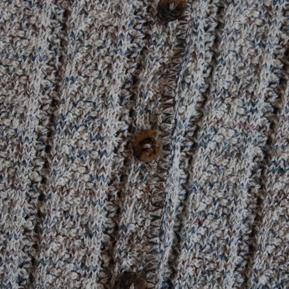 Vintage Basic Editions Button Down Cardigan Sweat… - image 2